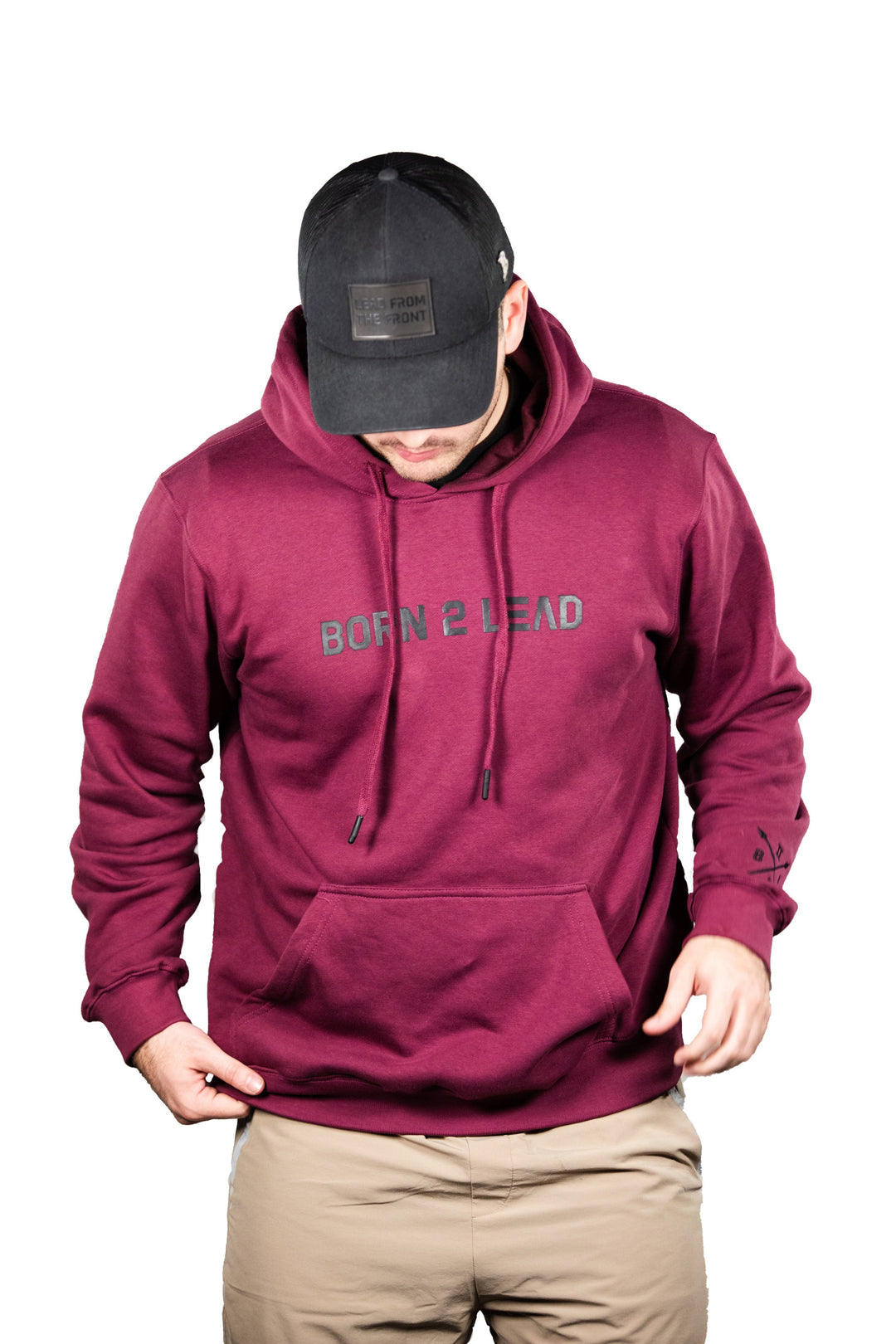 B2L Maroon Hoodie
